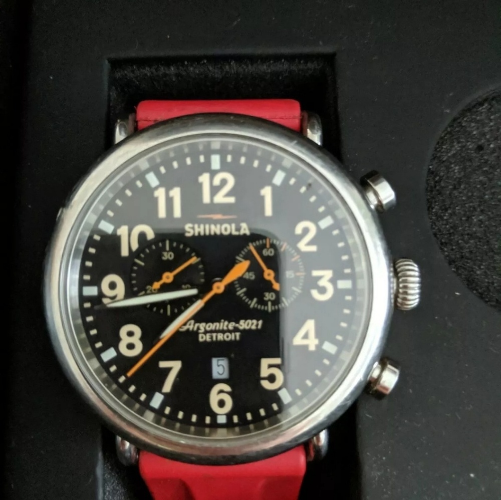 Shinola 47mm chronograph